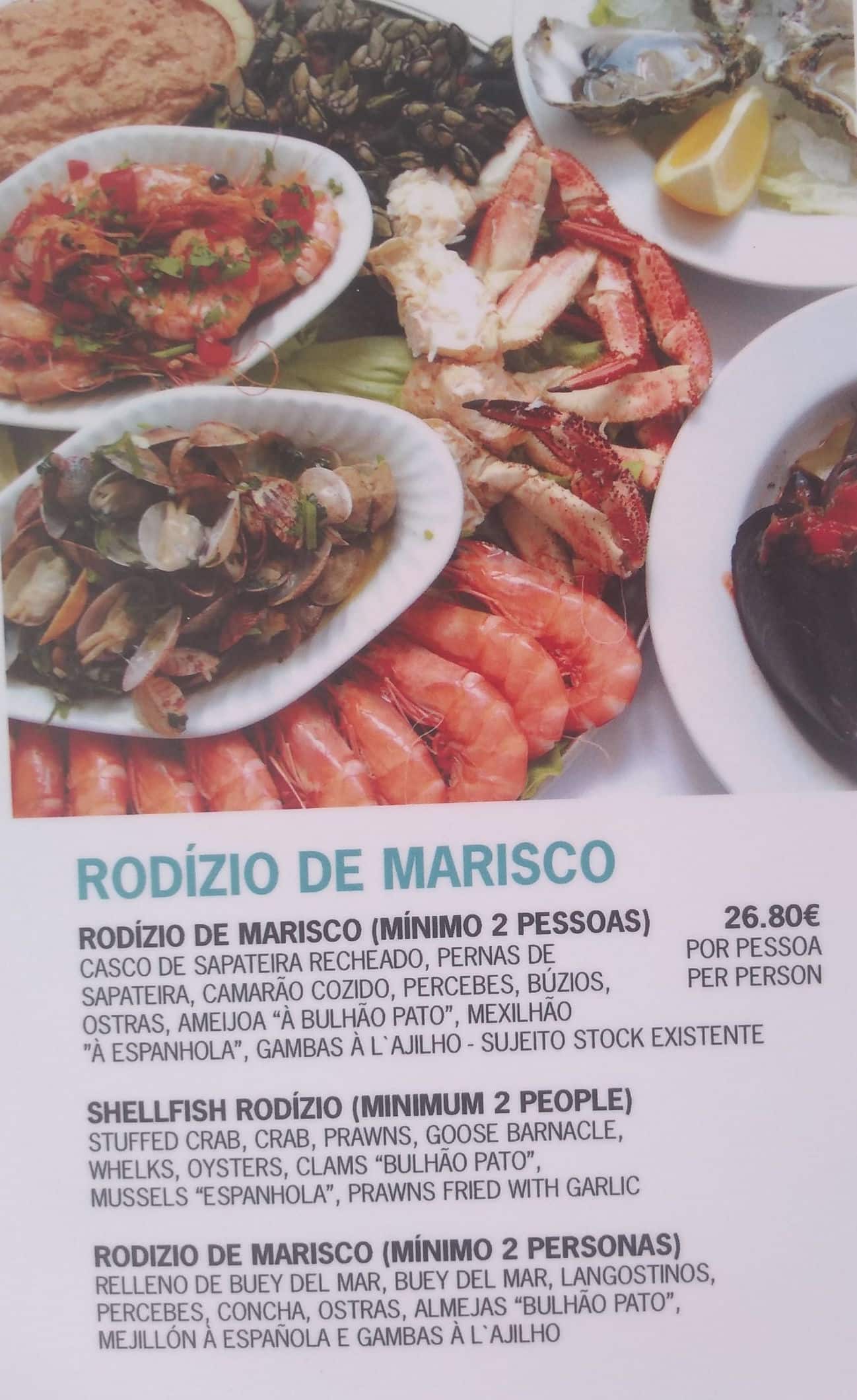 Baía do Peixe Campo Pequeno Zomato Portugal